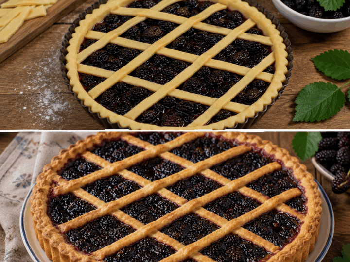 Crostata di Gelsi Neri alla Siciliana – Sicilia