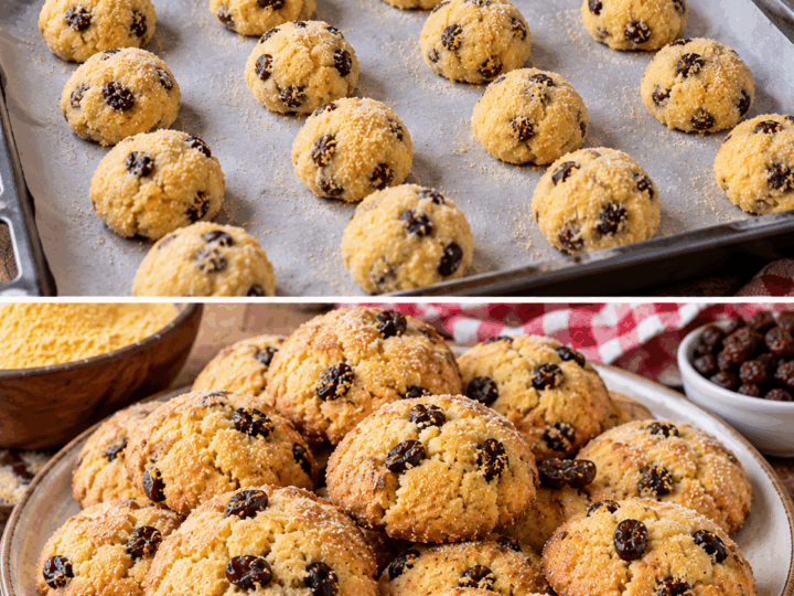Biscotti di Farina di Mais e Uvetta – Veneto