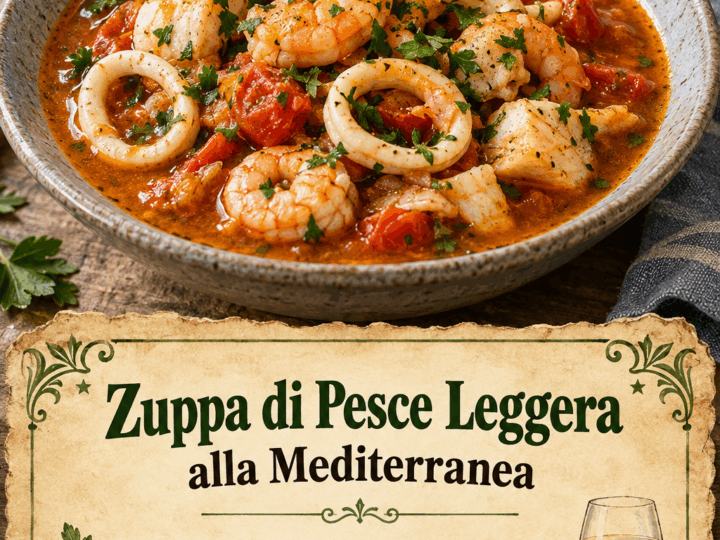 Zuppa di Pesce Leggera alla Mediterranea