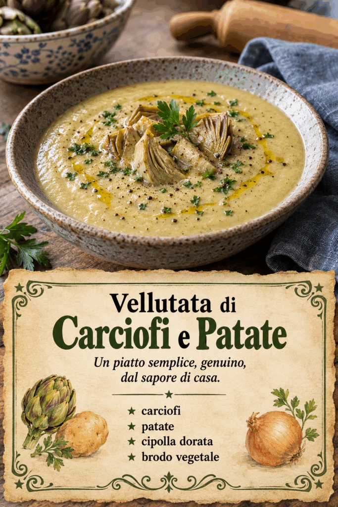 Vellutata di Carciofi e Patate