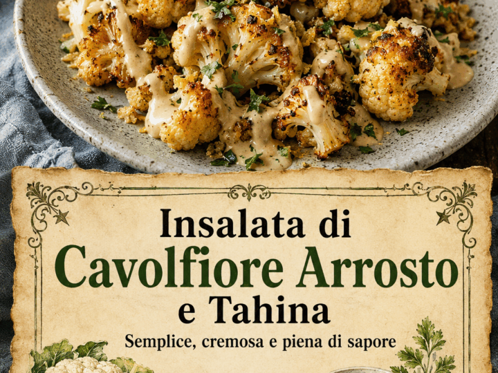 Insalata di Cavolfiore Arrosto e Tahina