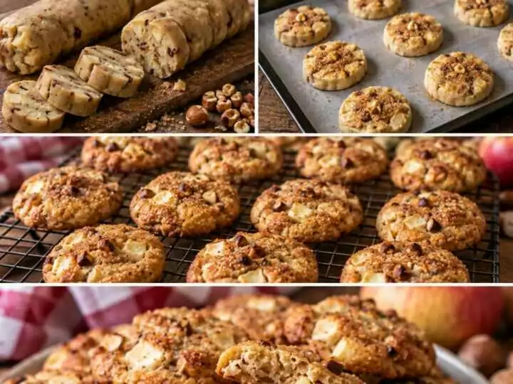 Biscotti Croccanti alle Mele con Nocciole e Zucchero di Canna – Trentino-Alto Adige