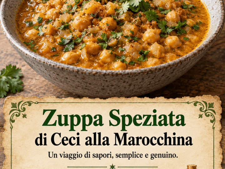 Zuppa Speziata di Ceci alla Marocchina