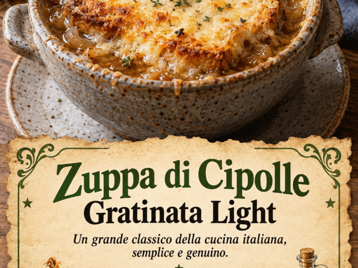 Zuppa di Cipolle Gratinata Light