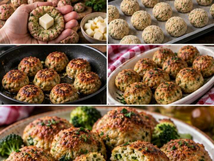 Polpettine di Tacchino con Broccoli e Cuore di Provola – Campania