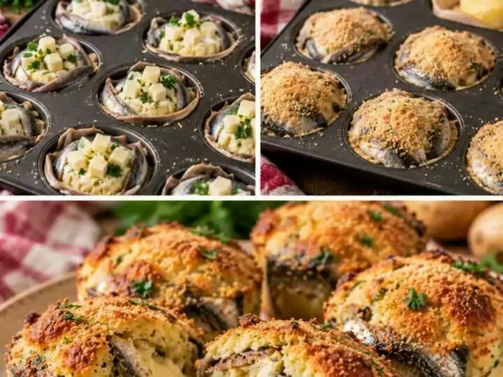 Tortini di Alici con Patate, Provola Affumicata e Prezzemolo – Campania