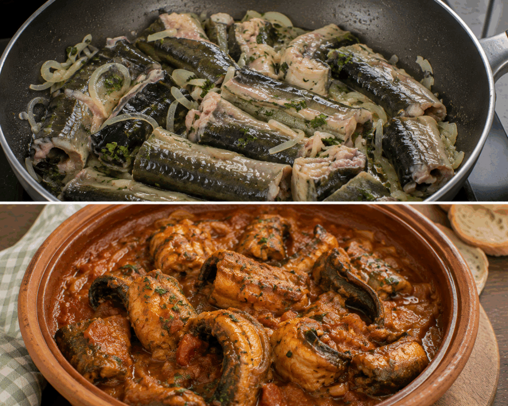 Anguilla in Umido alla Comacchiese – Emilia-Romagna