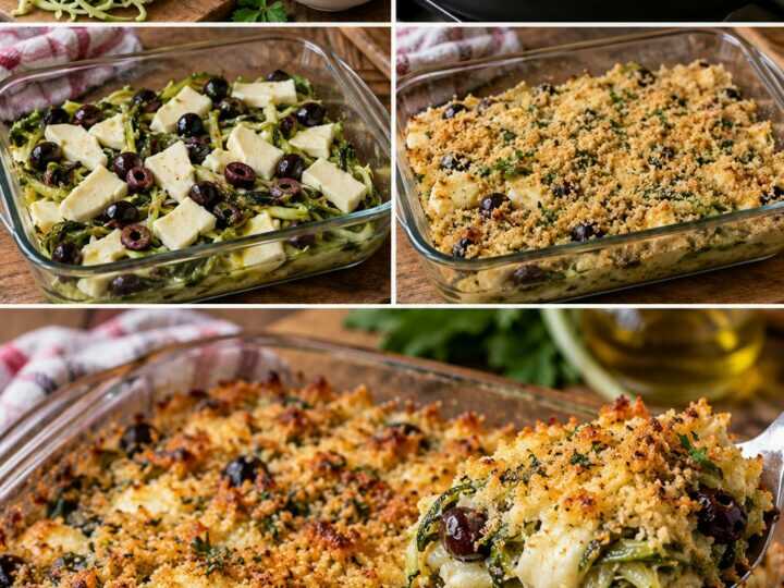 Teglia di Puntarelle con Provola, Olive Nere e Pangrattato Aromatico – Lazio