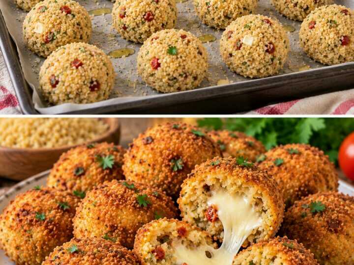 Crocchette di Bulgur Ripiene di Formaggio