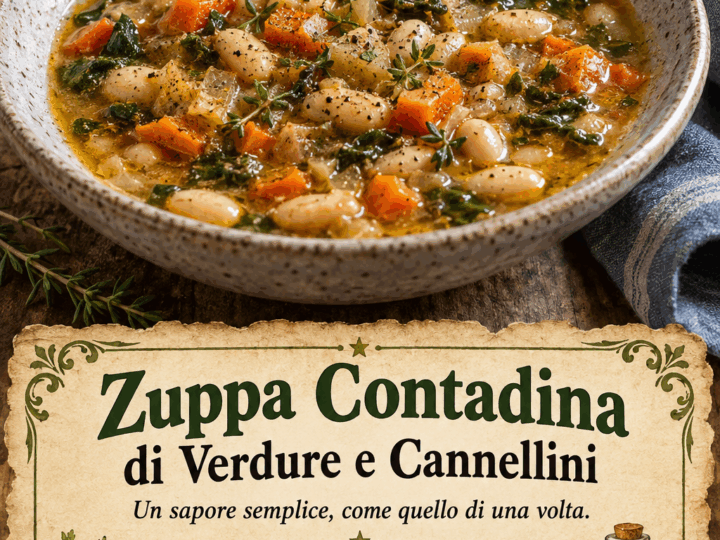 Zuppa Contadina di Verdure e Cannellini