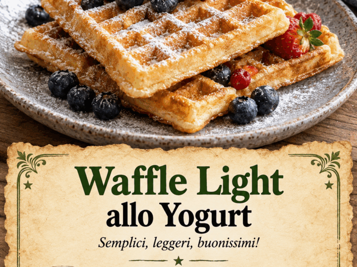 Waffle Light allo Yogurt