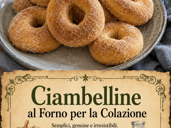 Ciambelline al Forno per la Colazione