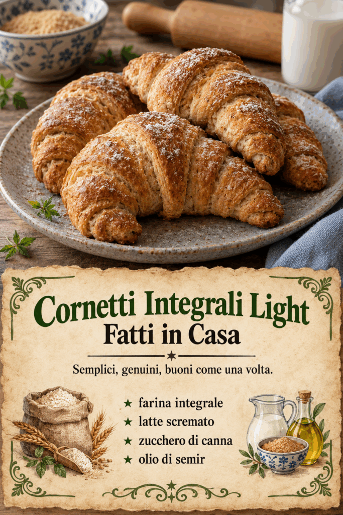 Cornetti Integrali Light Fatti in Casa
