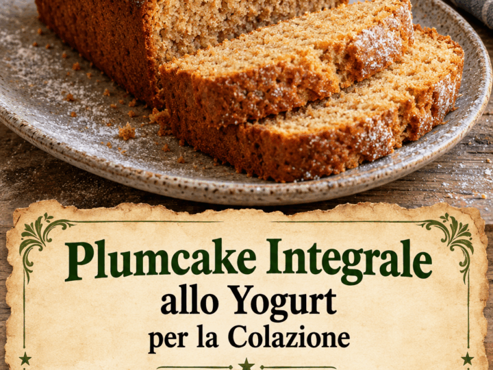 Plumcake Integrale allo Yogurt per la Colazione