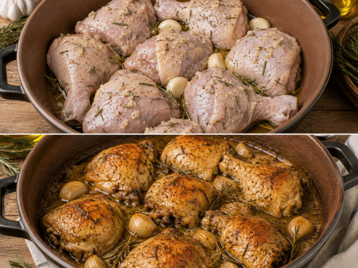 Pollo in Potacchio alla Marchigiana con Aglio e Rosmarino – Marche