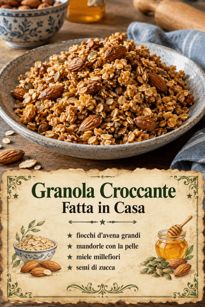 Granola Croccante Fatta in Casa