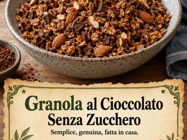 Granola al Cioccolato Senza Zucchero
