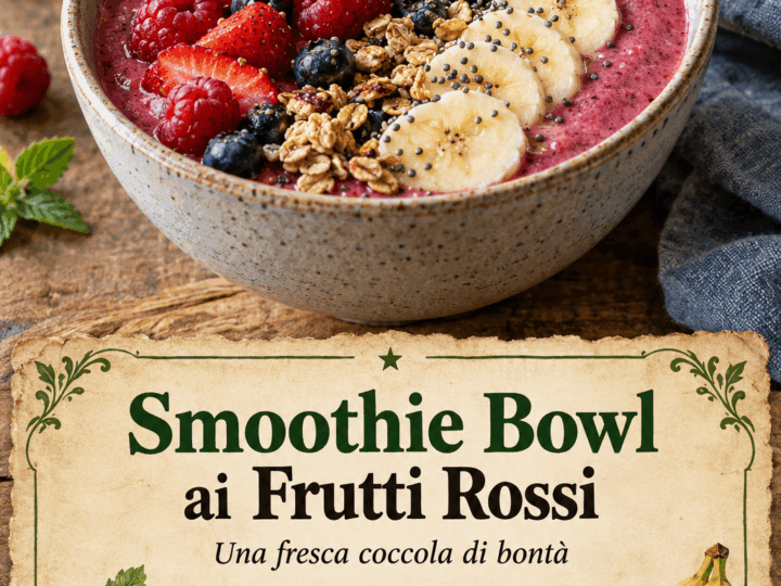 Smoothie Bowl ai Frutti Rossi