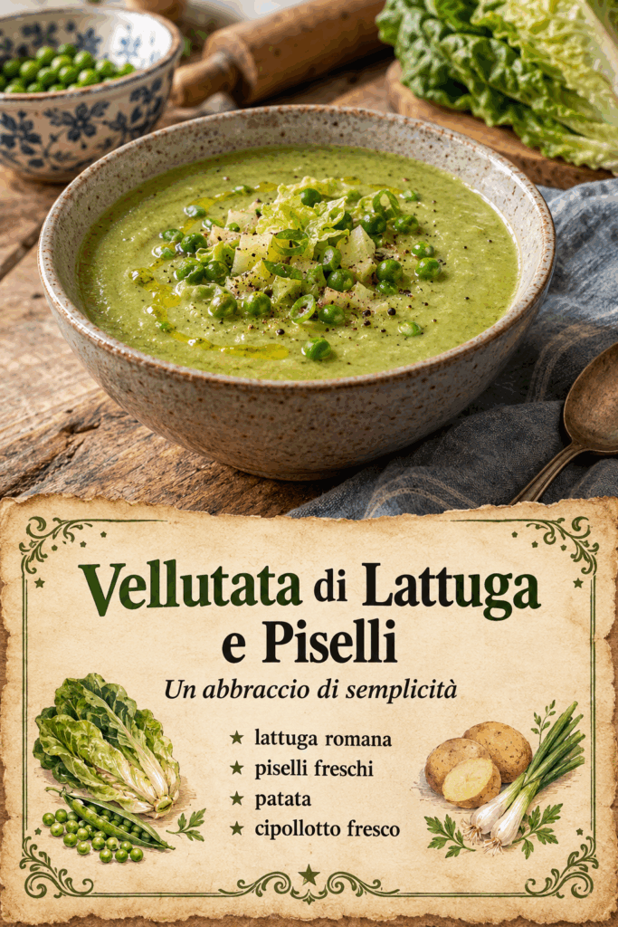 Vellutata di Lattuga e Piselli