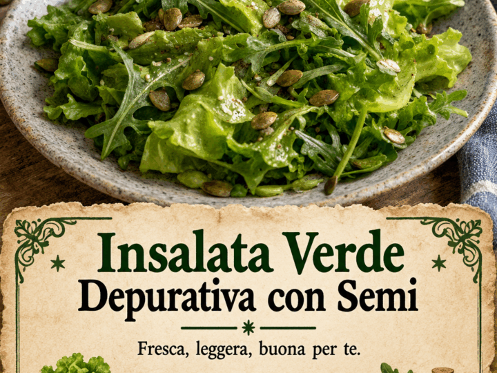 Insalata Verde Depurativa con Semi