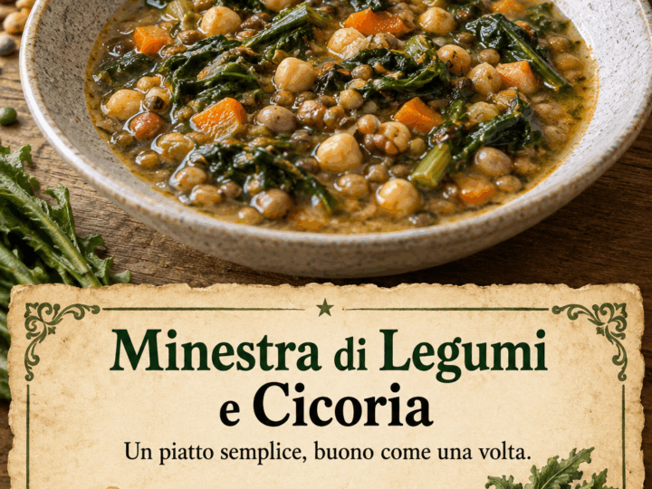 Minestra di Legumi e Cicoria