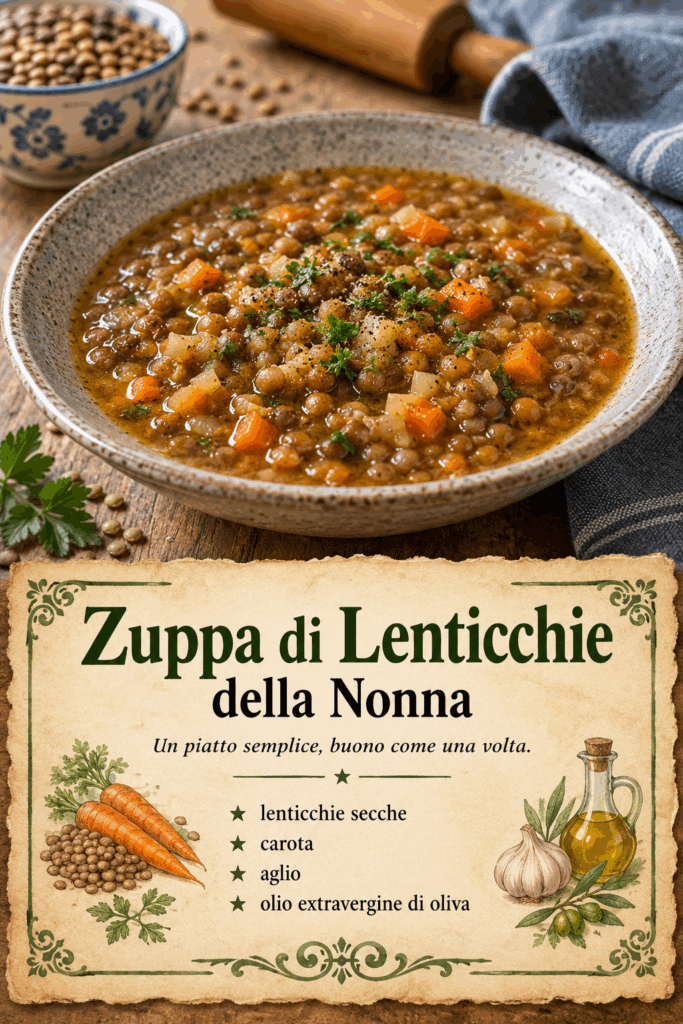 Zuppa di Lenticchie della Nonna
