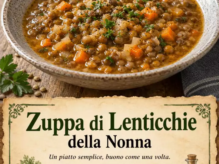 Zuppa di Lenticchie della Nonna