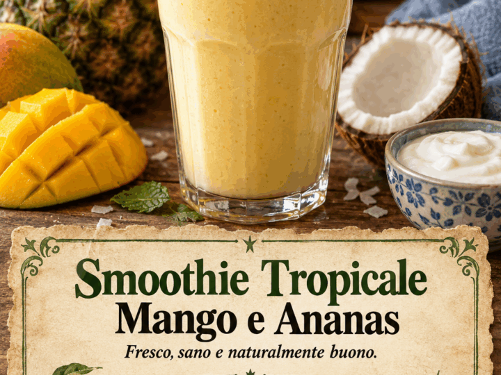Smoothie Tropicale Mango e Ananas