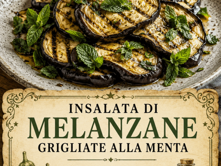 Insalata di Melanzane Grigliate alla Menta