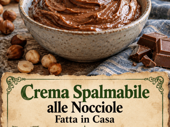 Crema Spalmabile alle Nocciole Fatta in Casa