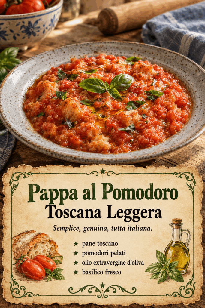 Pappa al Pomodoro Toscana Leggera
