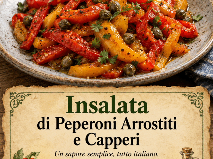 Insalata di Peperoni Arrostiti e Capperi