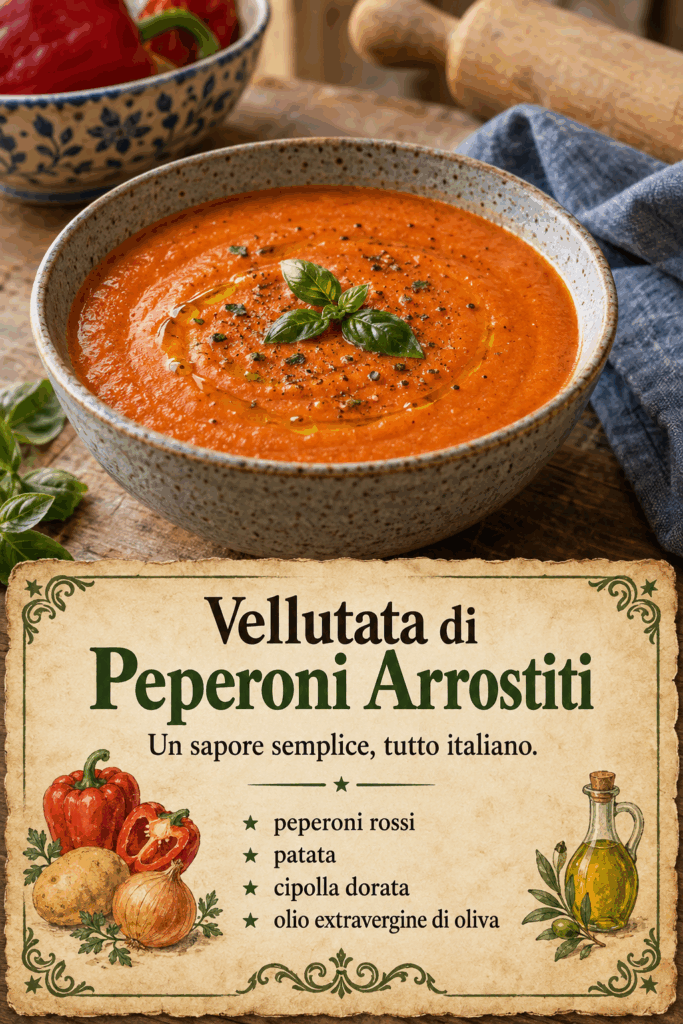 Vellutata di Peperoni Arrostiti