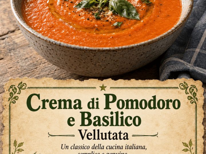 Crema di Pomodoro e Basilico Vellutata