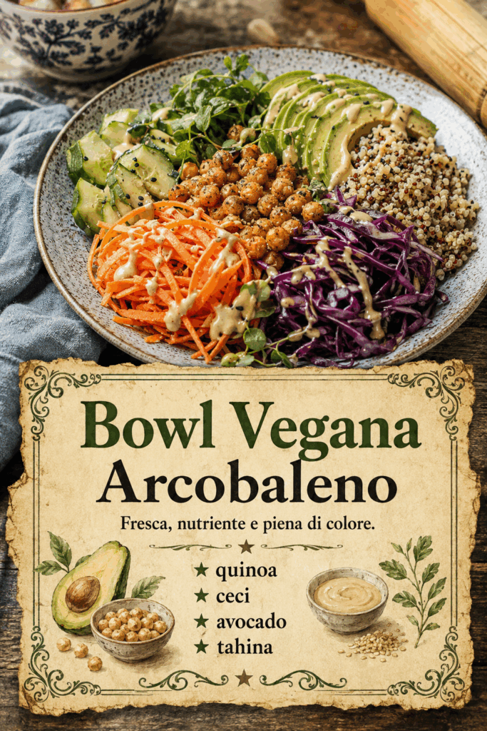 Bowl Vegana Arcobaleno