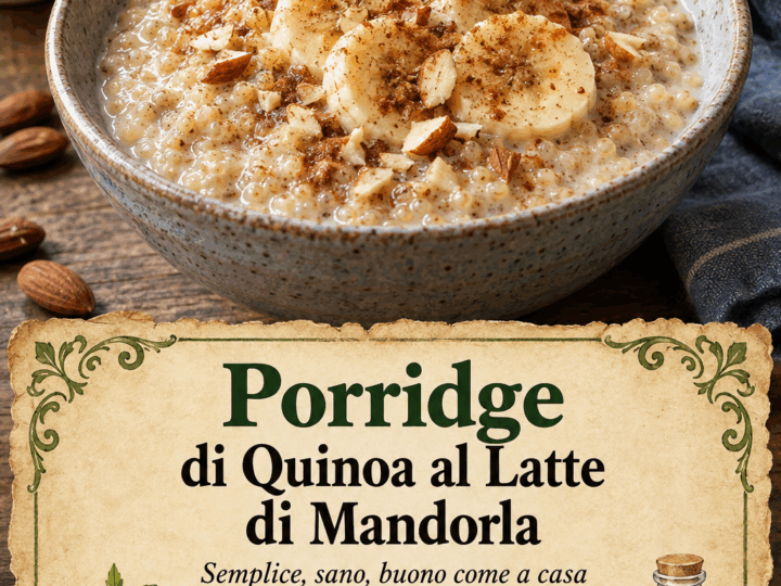 Porridge di Quinoa al Latte di Mandorla