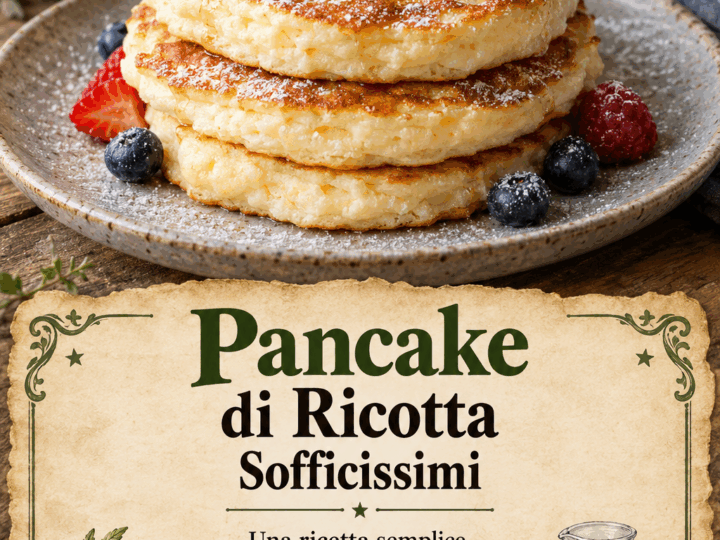 Pancake di Ricotta Sofficissimi