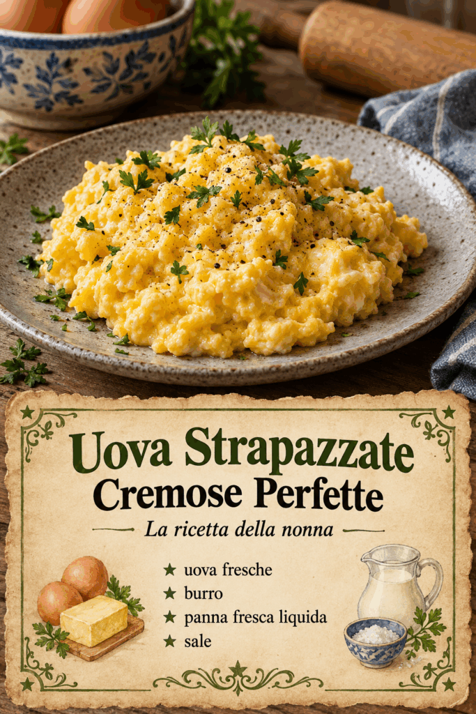 Uova Strapazzate Cremose Perfette