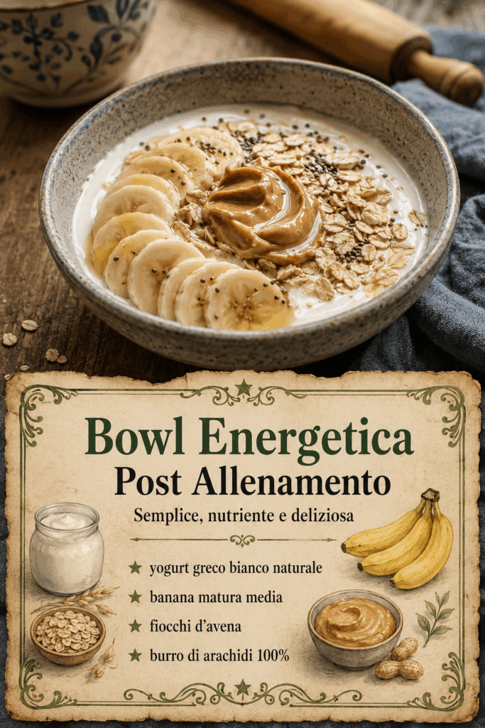 Bowl Energetica Post Allenamento