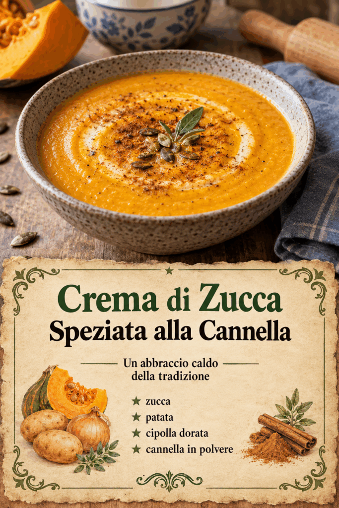 Crema di Zucca Speziata alla Cannella