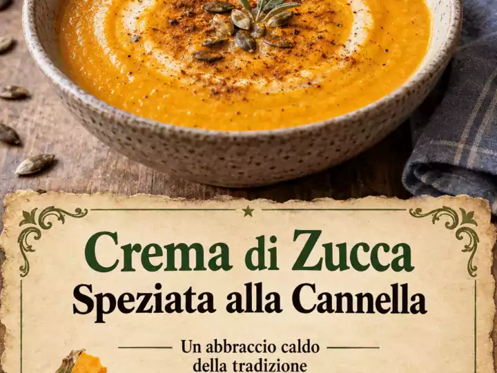 Crema di Zucca Speziata alla Cannella