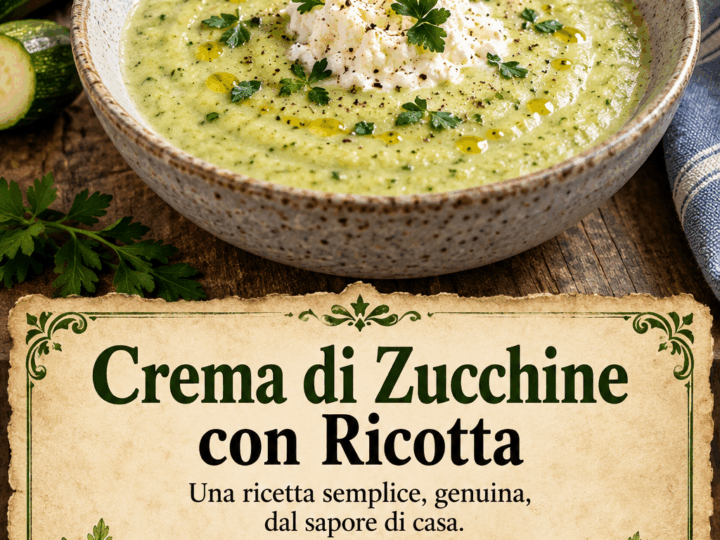 Crema di Zucchine con Ricotta