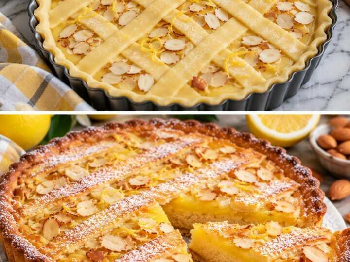 Crostata al Limone con Frangipane alle Mandorle
