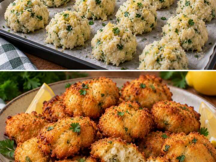 🐟 Frittelle di Baccalà con Scorza di Limone e Prezzemolo