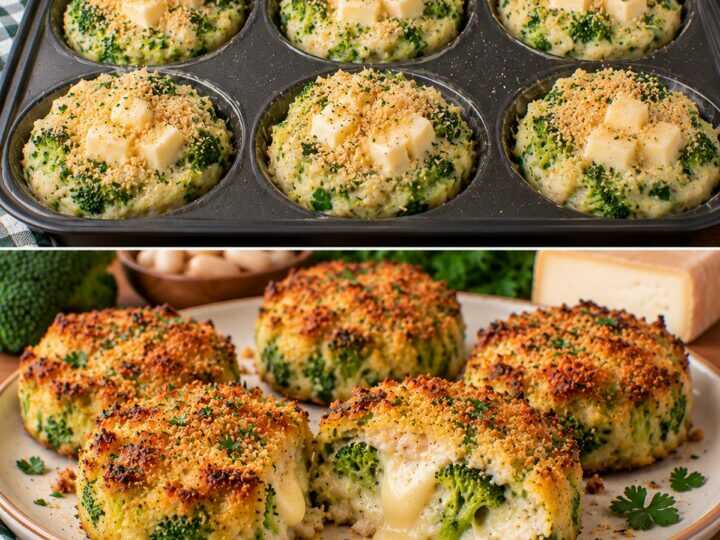 Broccoli a Tortino con Crema di Cannellini e Cuore di Taleggio: Croccanti Fuori e Filanti Dentro