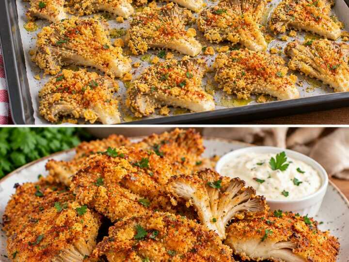 Funghi Pleurotus Croccanti al Forno con Panatura di Corn Flakes e Paprika