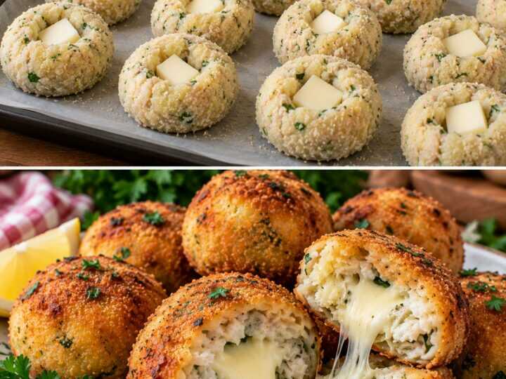 Polpette di Merluzzo e Patate con Cuore di Scamorza