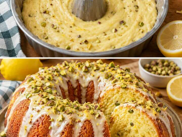 Ciambella al Limone con Mascarpone e Pistacchi