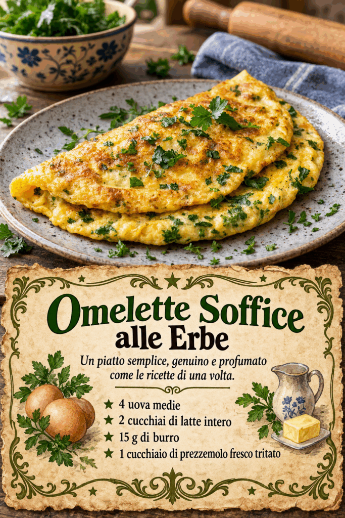 Omelette Soffice alle Erbe