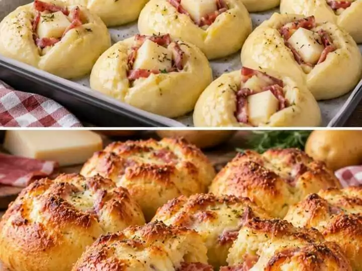 Panini Rustici alle Patate con Speck e Cuore di Fontina